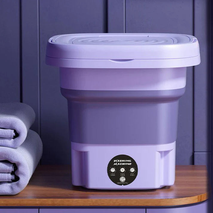 Portable Folding Washing Machine with Spin Function