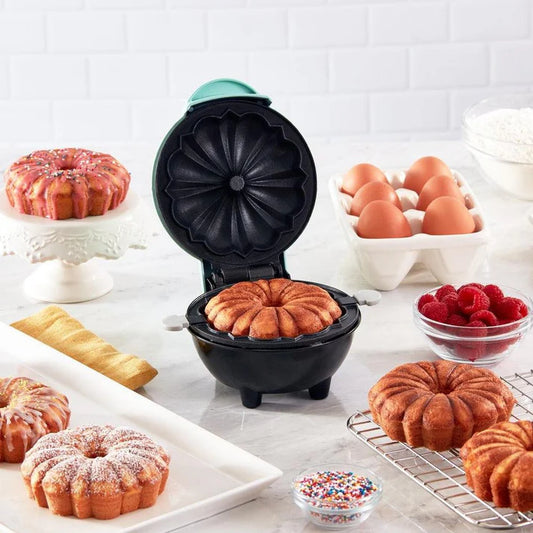Portable Electric Cake Maker Quickly Bake + 40 Free Recipes