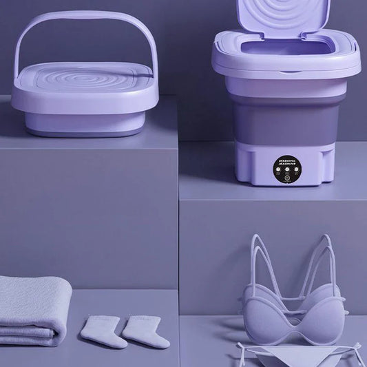 Portable Folding Washing Machine with Spin Function