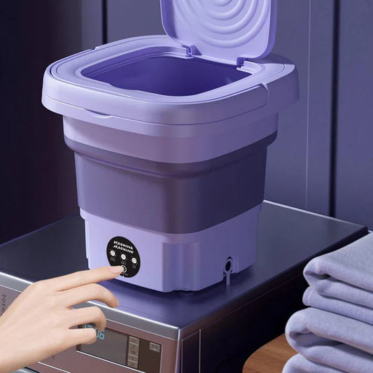 Portable Folding Washing Machine with Spin Function